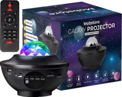 Galaxy Projektor mit Lautsprecher in seiner Verkaufsverpackung