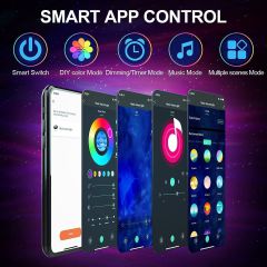 Der Galaxy Projektor wird über die Smartphone-App gesteuert