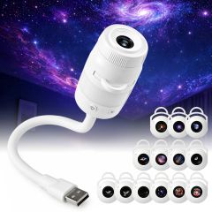 Der USB-Stecker und die wechselbaren Scheiben