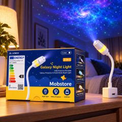 USB Sternenprojektor in seiner Verkaufsverpackung